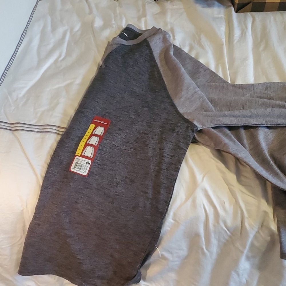 Eddie Bauer Heather Grey/ Heather Charcoal Thermal